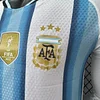 Player Version 2026 World Cup Argentina Home Long Sleeve Jersey