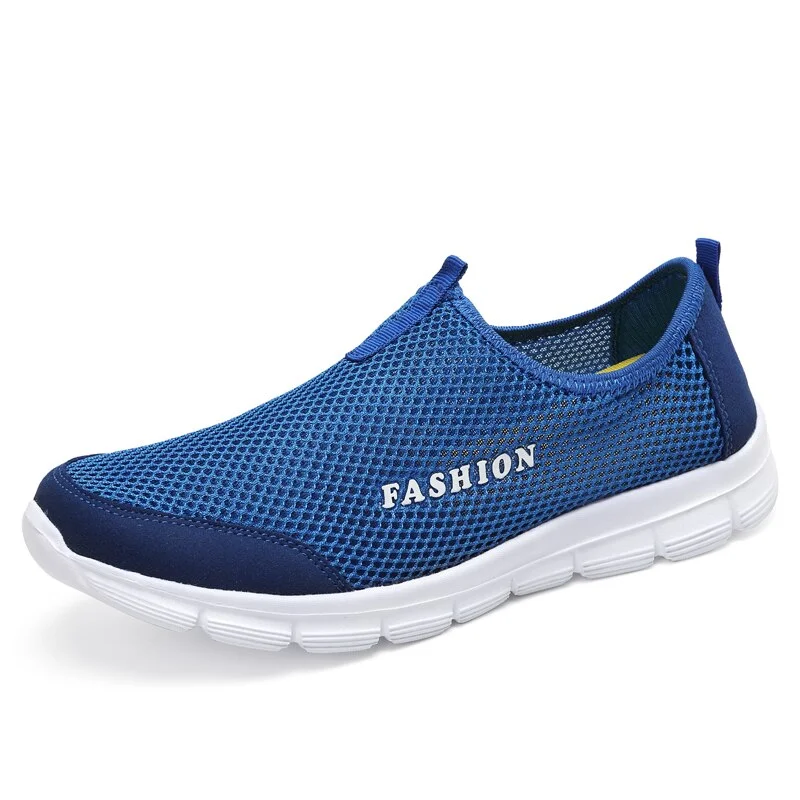 Mesh Casual Shoes Lightweight Summer Breathable Men Shoes Outdoor Comfortable Women Footwear Male Ladies Walking Shoes 36-47