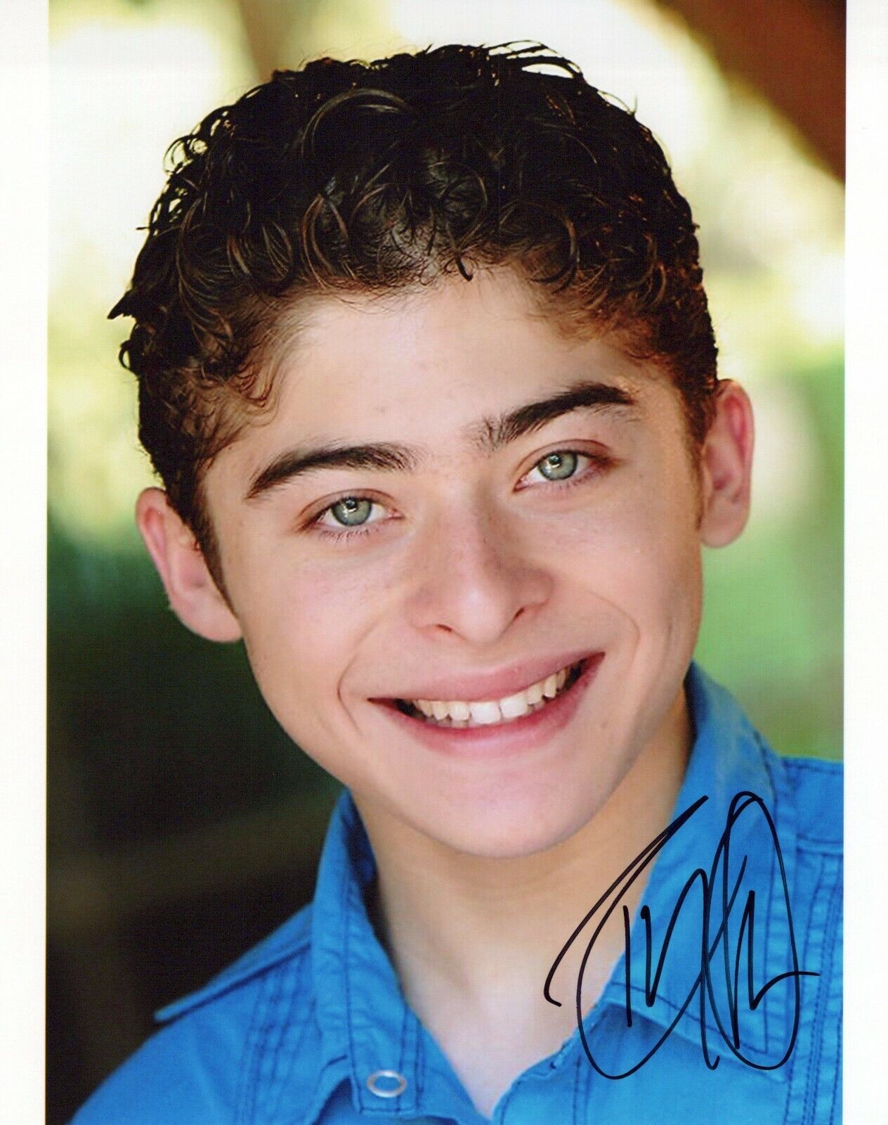 Ryan Ochoa head shot autographed Photo Poster painting signed 8x10 #5