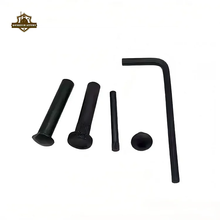 Zero-Wobble Steel Receiver Pins – Snap-Fit Upgrade for V2 Gel Blasters