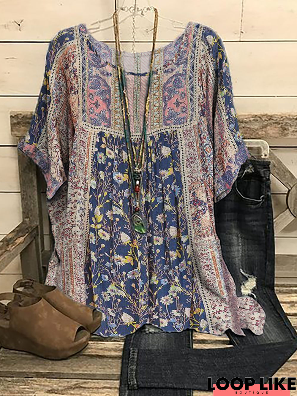 Casual Boho Top