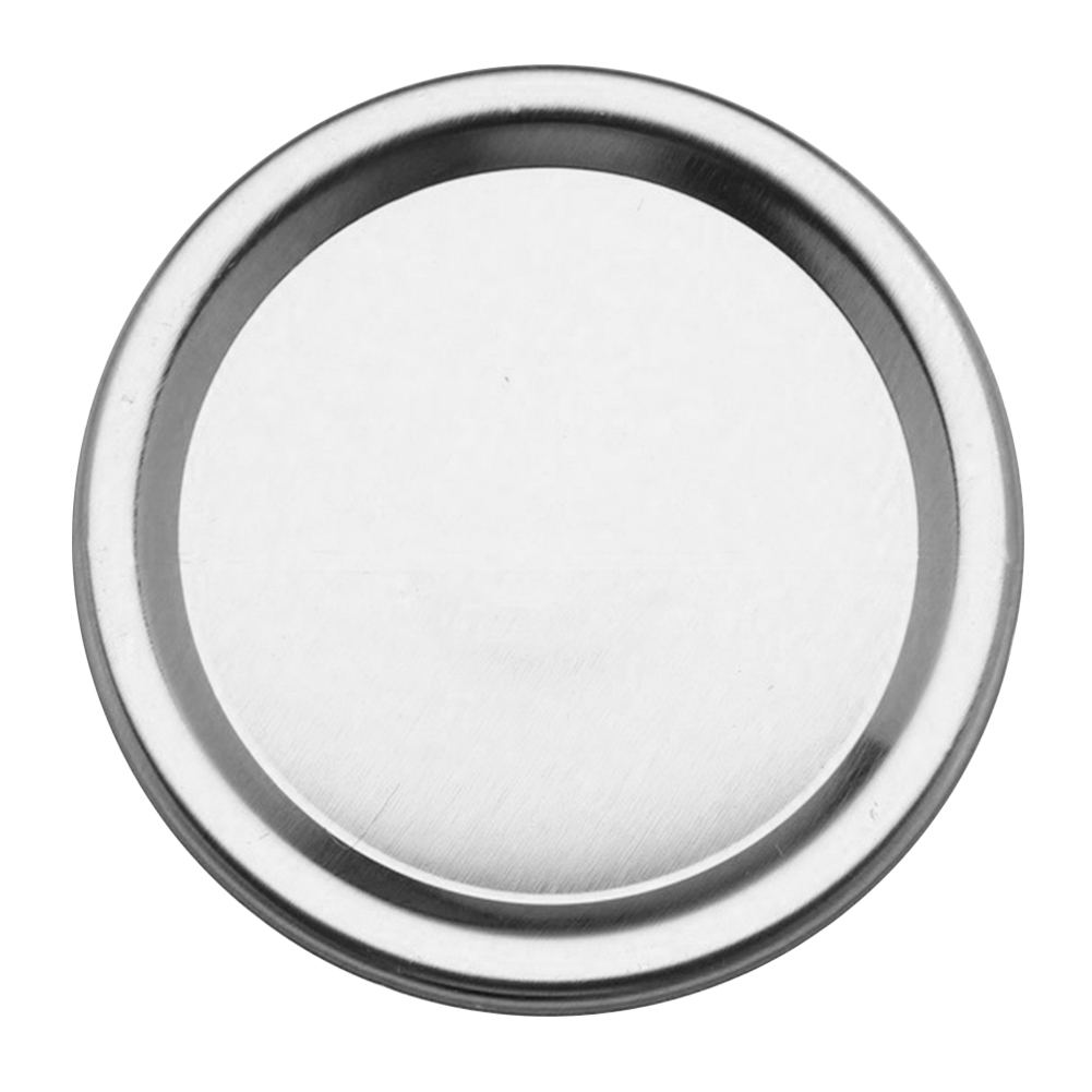 

Mason Jar Lid Tinplate Sealing Food Fresh Mason Can Cover with Wide Mouth, 501 Original