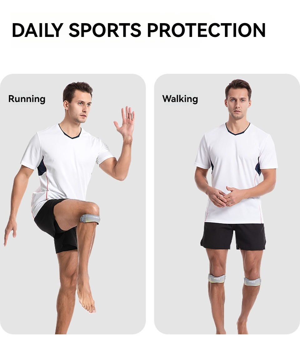 Likron Watches Adjustable Patella Tendon Knee Strap for Running