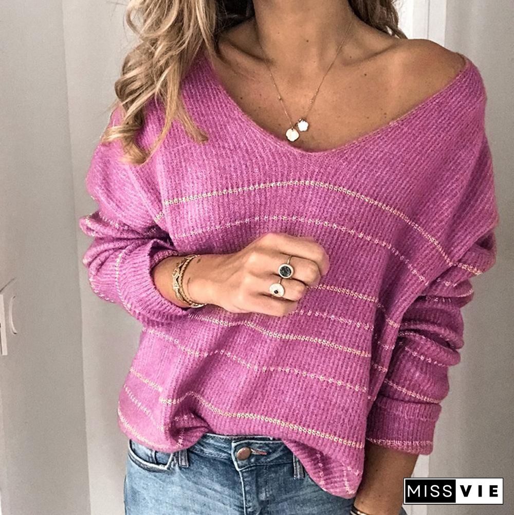 V Neck Sweater