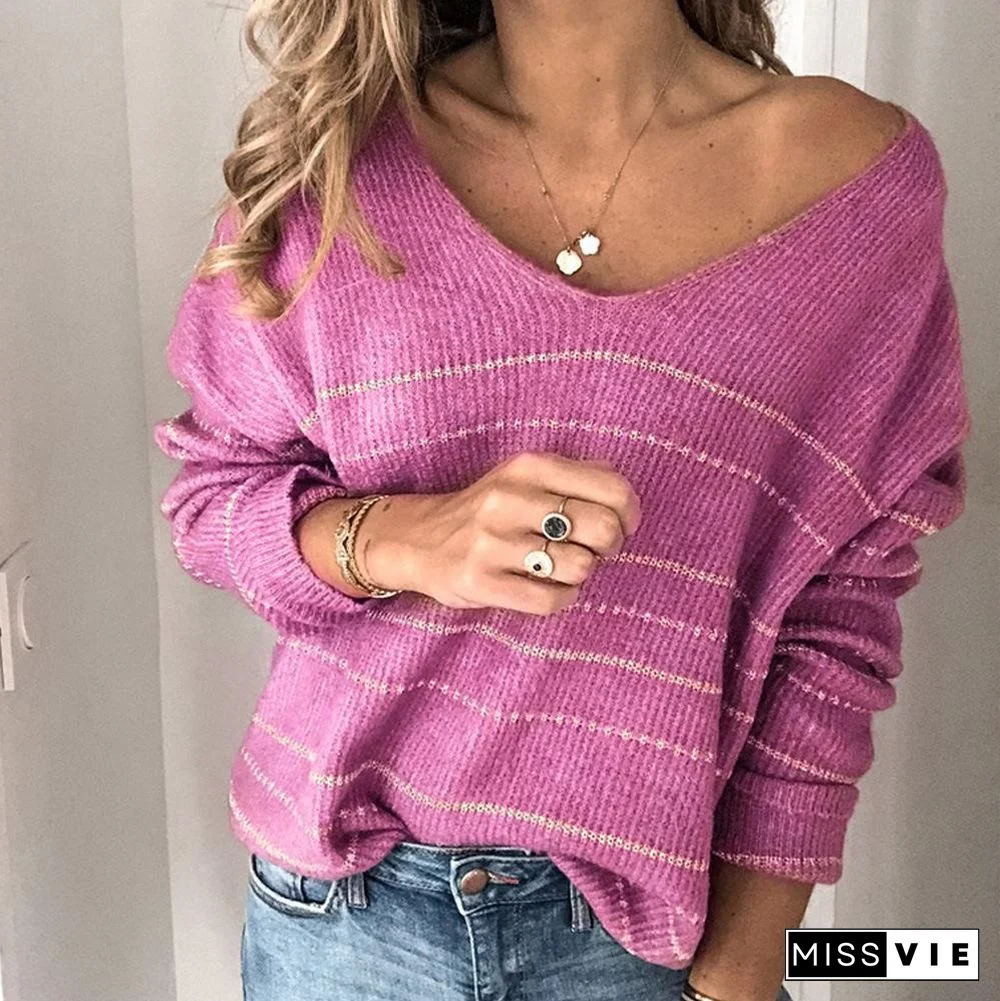 V Neck Sweater