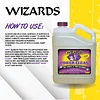 Wizards Power Clean Wheel and Tire Cleaner - Non Caustic and No Acid Biodegradable Interior Cleaning Supplies - Safe on All Kinds of Wheels - Dissolves Grease, Brake Dust and Road Grime - 1 Gallon
