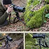 FM5S-MINI Portable Tripod, Lightweight Travel Holder, Desktop Video MiNi Tripod With 360-Degree Ball Head For SLR Cameras