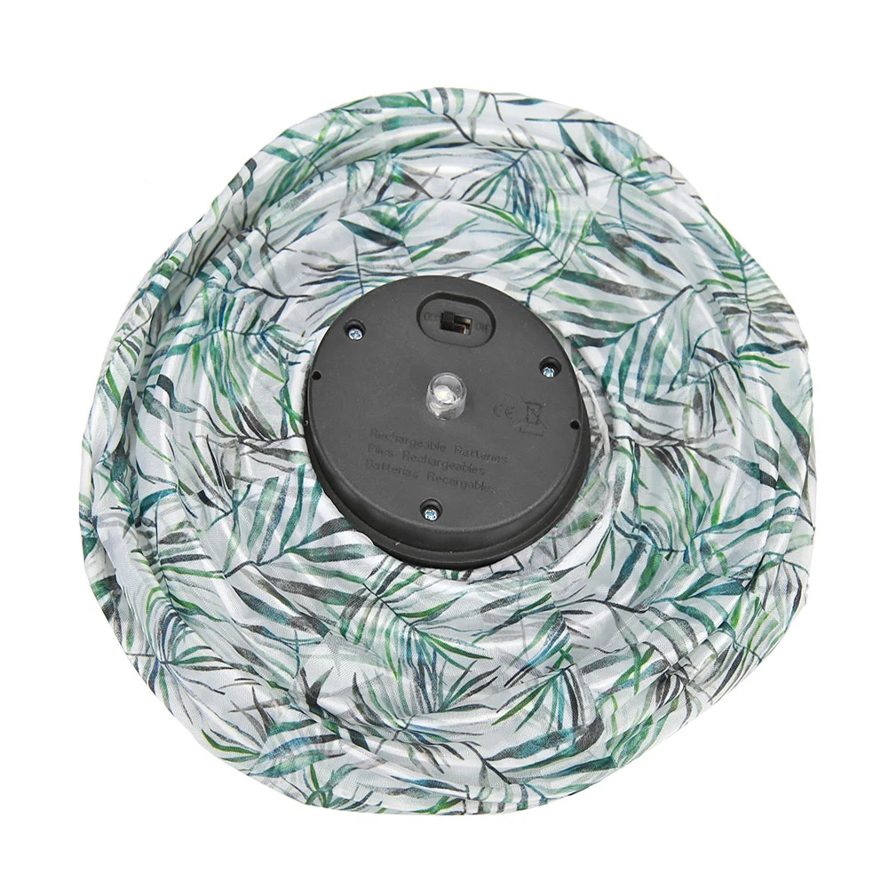 Solar Light LED Hanging Ball Lantern Waterproof Painted Pattern Lamp (A)