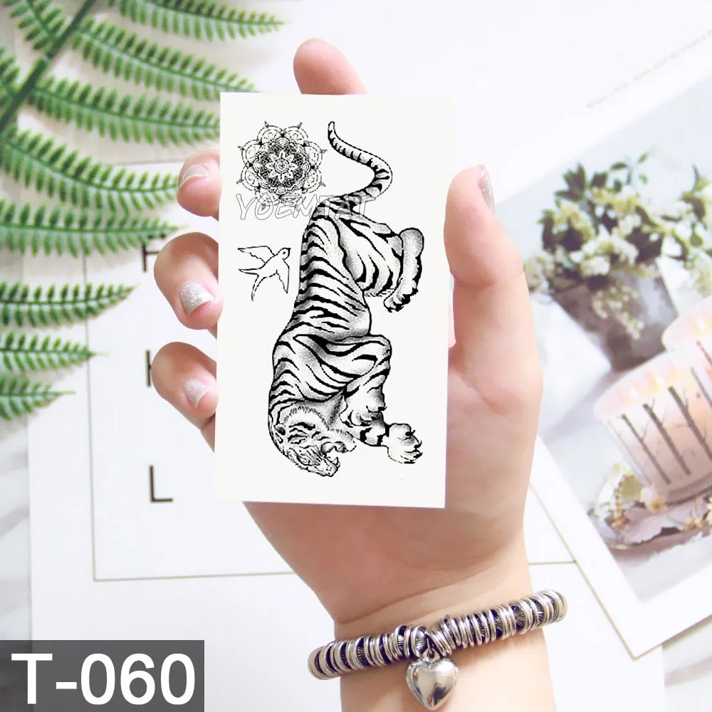 Cute Watercolor Cartoon Design Temporary Tattoo For Kids Children Lamp Water Trasnfer Tattoo Stickers Ocean Women Girl Tatoos
