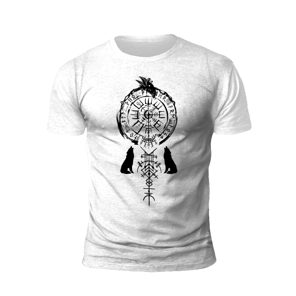 Norse Compass: Raven's Guidance T-shirt