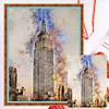>SALE<Empire State Building Full Embroidery 11CT Counted Cross Stitch Kit(11CTACC-132)