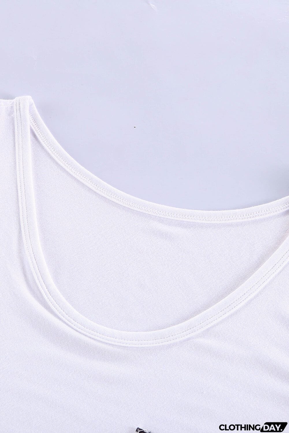 Casual Women Tank Top with Multicolor Pocket