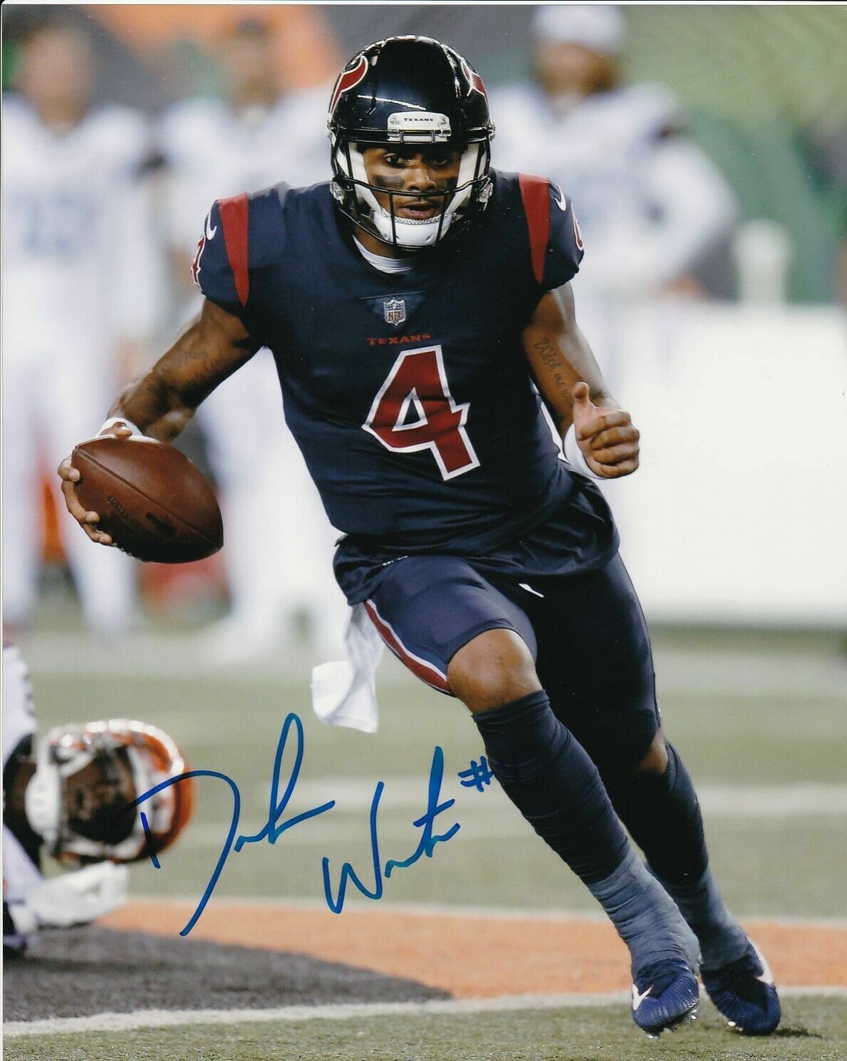 Deshaun Watson Autographed Signed 8x10 Photo Poster painting ( Texans ) REPRINT