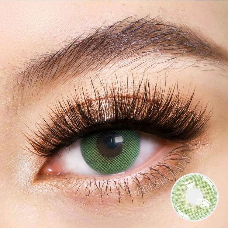 Freshlady Queen Green Colored Contact Lenses
