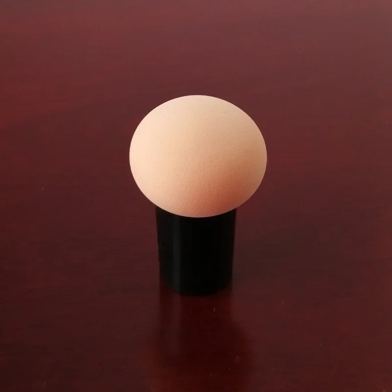Non-latex Makeup Sponge Mushroom Head Powder Liquid Foundation Puff Dry & Wet Multi- function Cosmetic Tool Tamp Storage Box