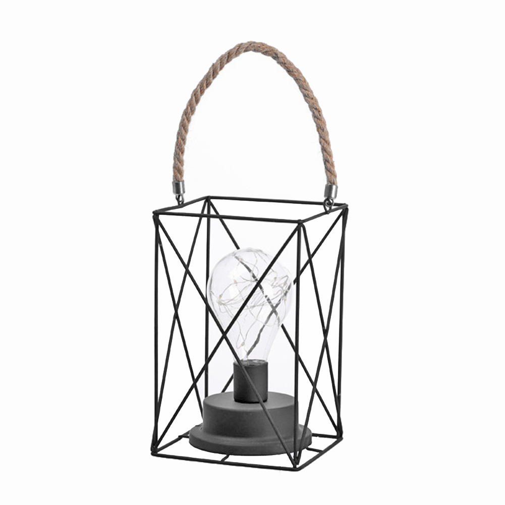

Simple Wrought Iron LED Hanging Bedside ative-Night Light, 501 Original