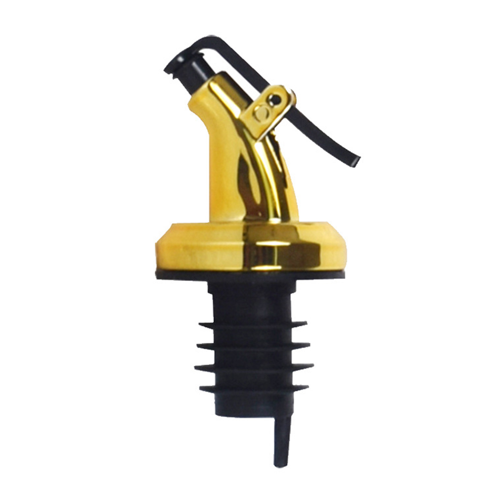 

Oil Bottle Stopper Lock Plug Seal Leak-proof Nozzle Sprayer Liquor (Gold), 501 Original