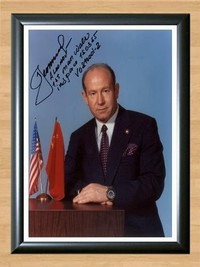Alexei Leonov First Space Walk Signed Autographed Photo Poster painting Poster Print Memorabilia A2 Size 16.5x23.4
