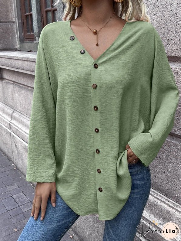 Single-breasted Cardigan Shirt