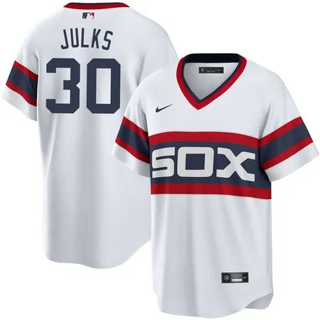 Men's Chicago White Sox #30 Corey Julks White Home Official Player Jersey GMNF