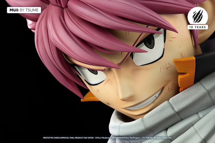 Fairy Tail HQS Plus Natsu Dragneel 1/1 Scale Limited Edition Bust