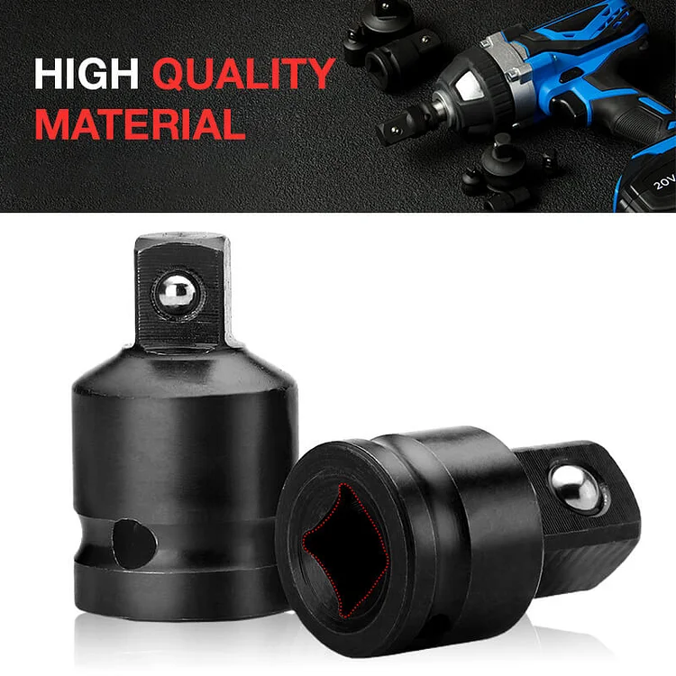 6-Piece Impact Socket Convertor Adapter