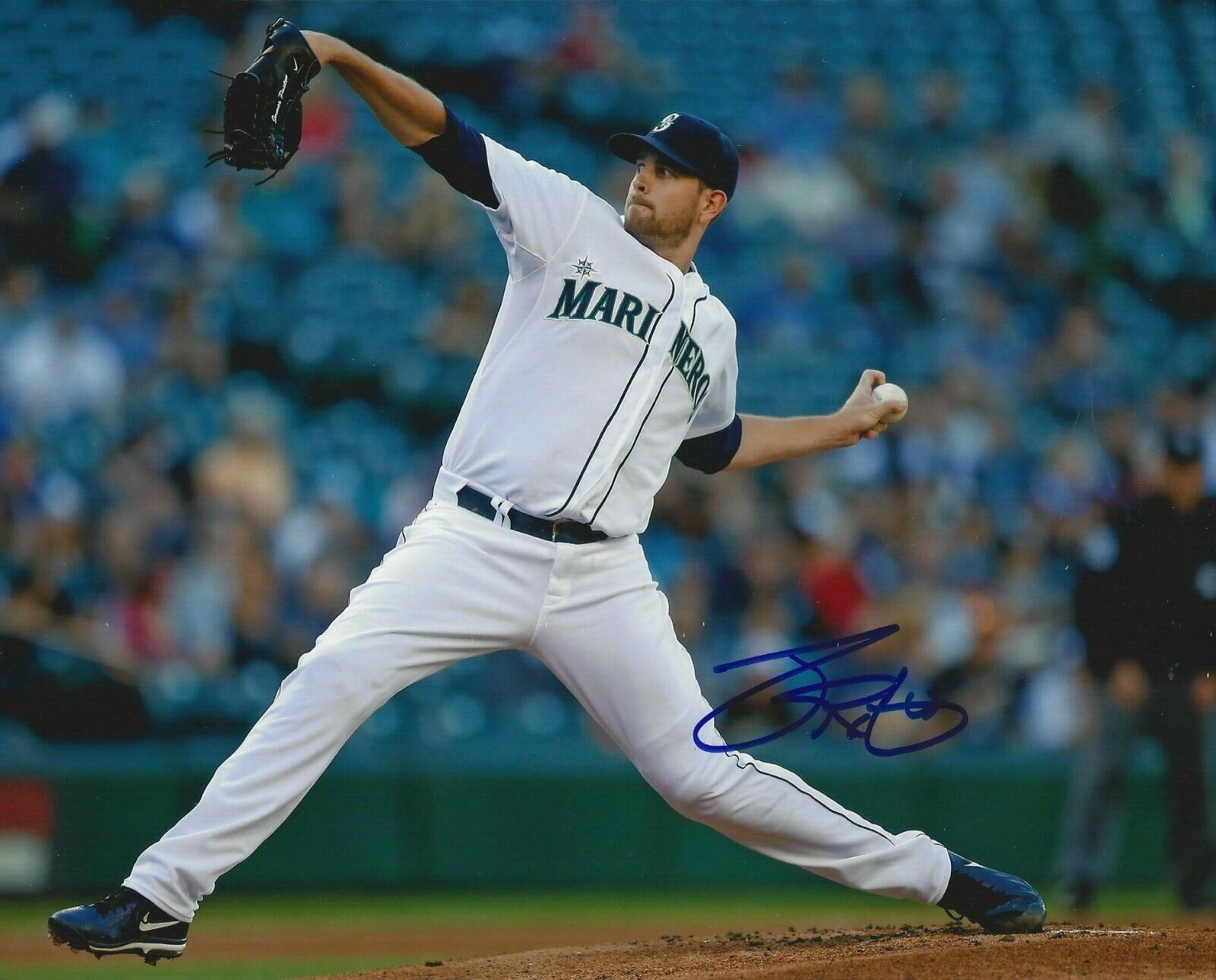 James Paxton autographed 8x10 Seattle Mariners#S949