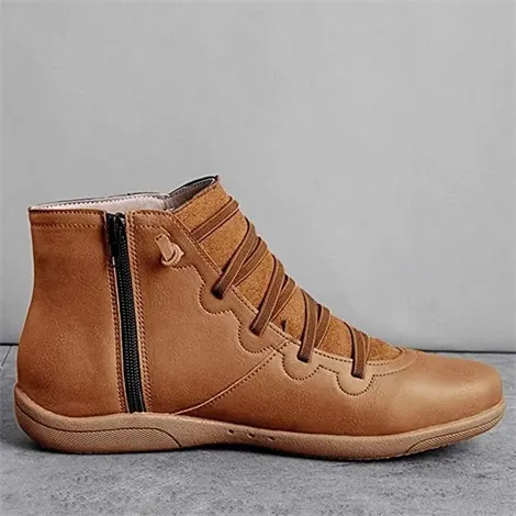 Comfortable leather arch support boots &ndash; Last Day Promotion 50% OFF