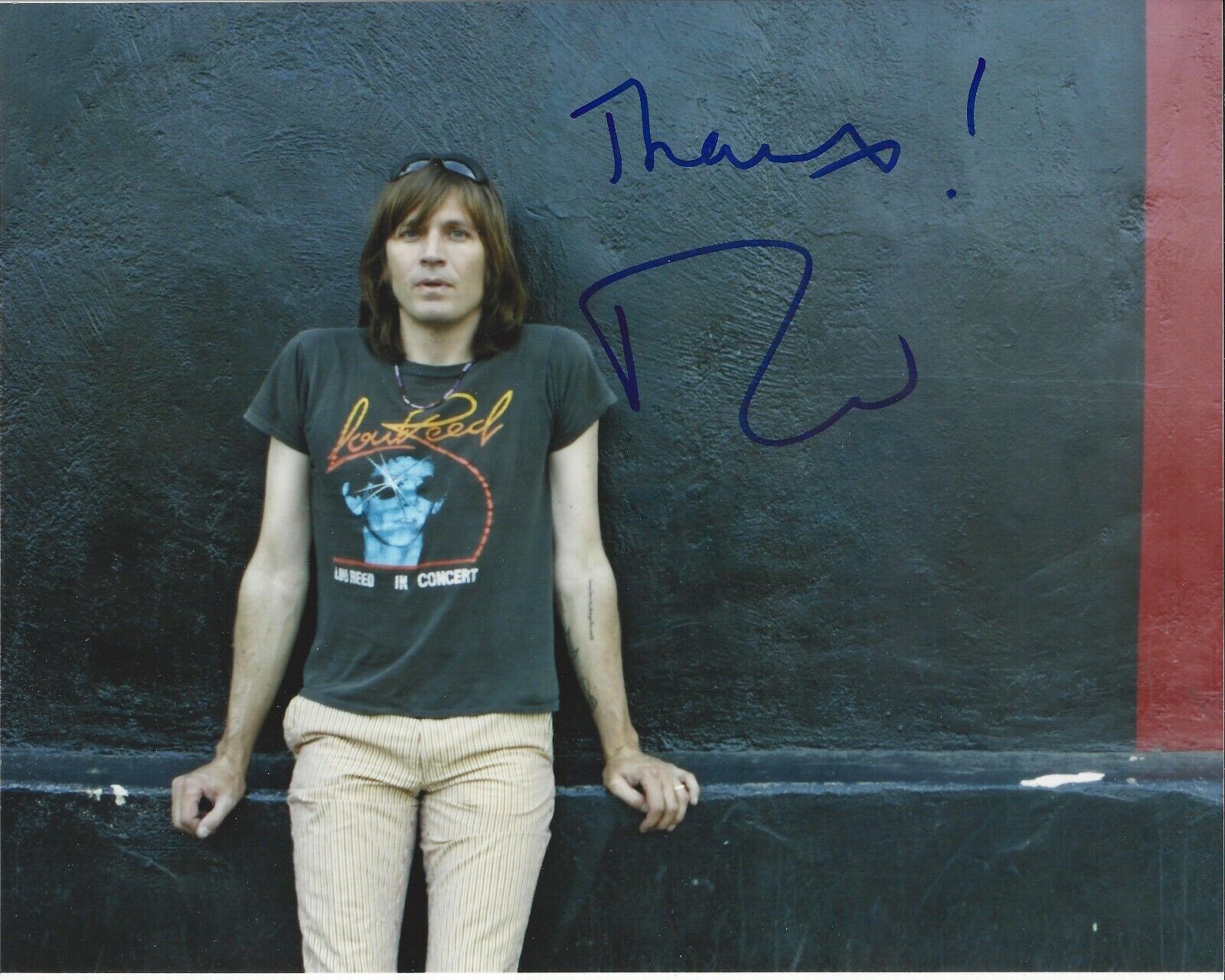 Evan Dando Autographed 8x10 The Lemonheads Mrs. RobinsonA545