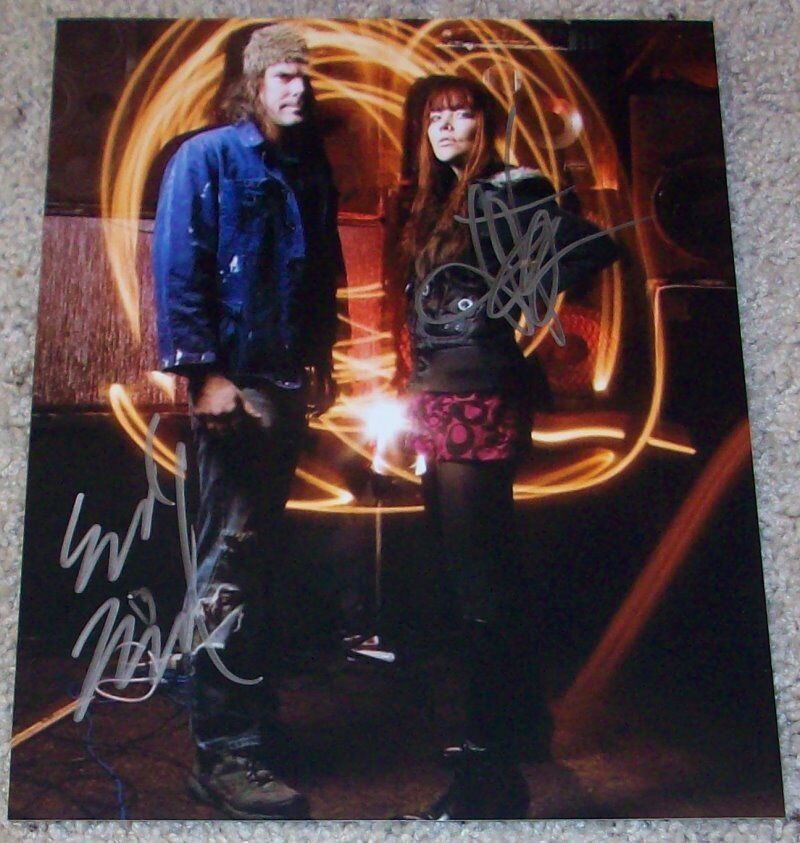 JUCIFER METAL BAND SIGNED AUTOGRAPH 8x10 Photo Poster painting A w/PROOF GAZELLE & EDGAR