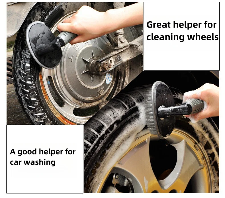 Special brush for cleaning wheels（3PCS）