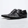 Classic Mens Double Monk Strap Dress Shoes