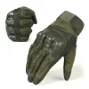 Tactical Gloves  Outdoor Survival Gloves PU Leather Army Military Combat Airsoft Sports Cycling Paintball Hunting Full Finger Glove Men