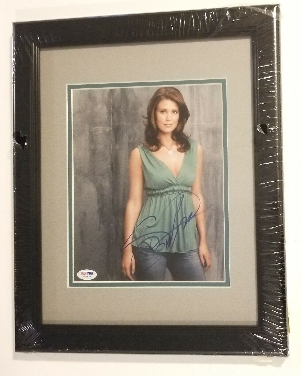 Sarah Lancaster REAL hand SIGNED Framed Photo Poster painting PSA/DNA COA Chuck Saved by Bell