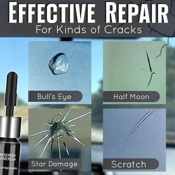 New Formula-Cracks Gone Glass Repair Kit