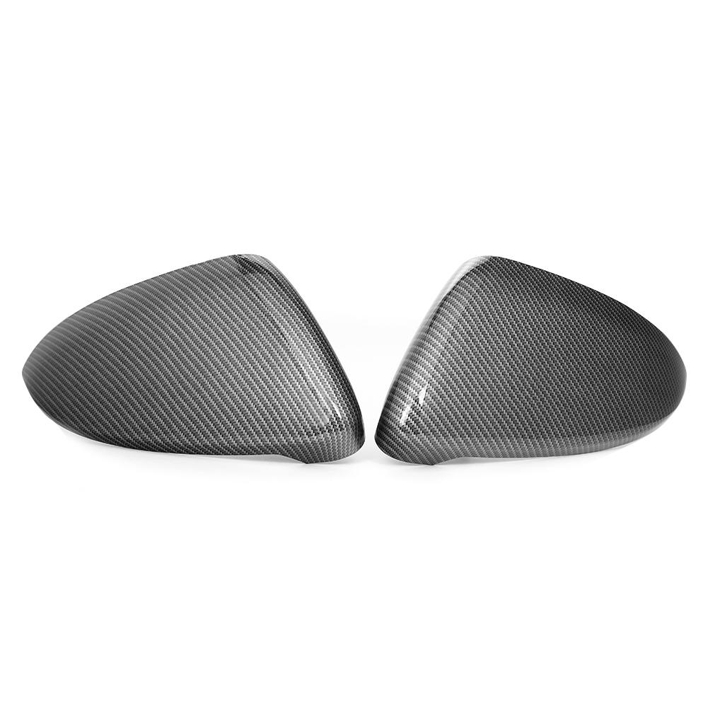 

1 Pair Carbon Fiber Look Side Mirror Covers Wing Mirror Caps for Golf MK7, 501 Original