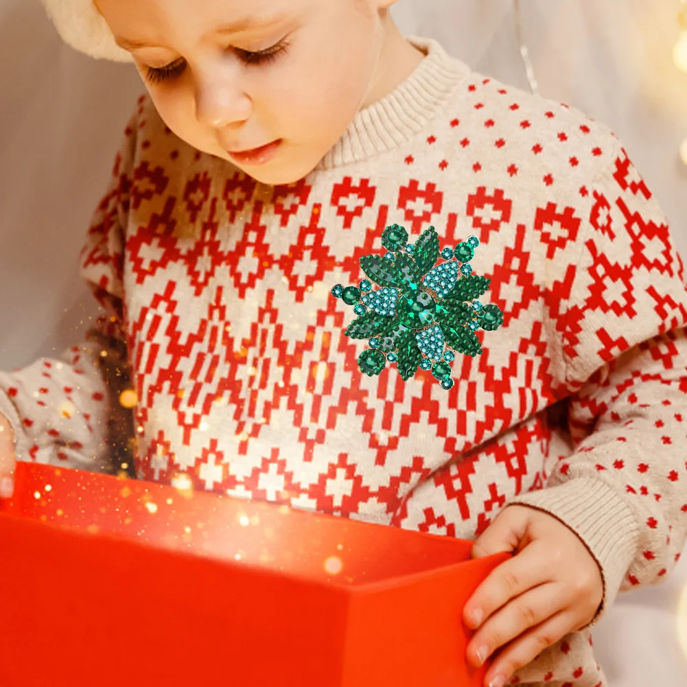 4pcs Mandala DIY Diamond Painting Brooch Brooch Jewelry Kit DIY Diamond Pins