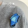 Butterfly Sequins Embroidery Beaded Brooch Handmade DIY Material Kit