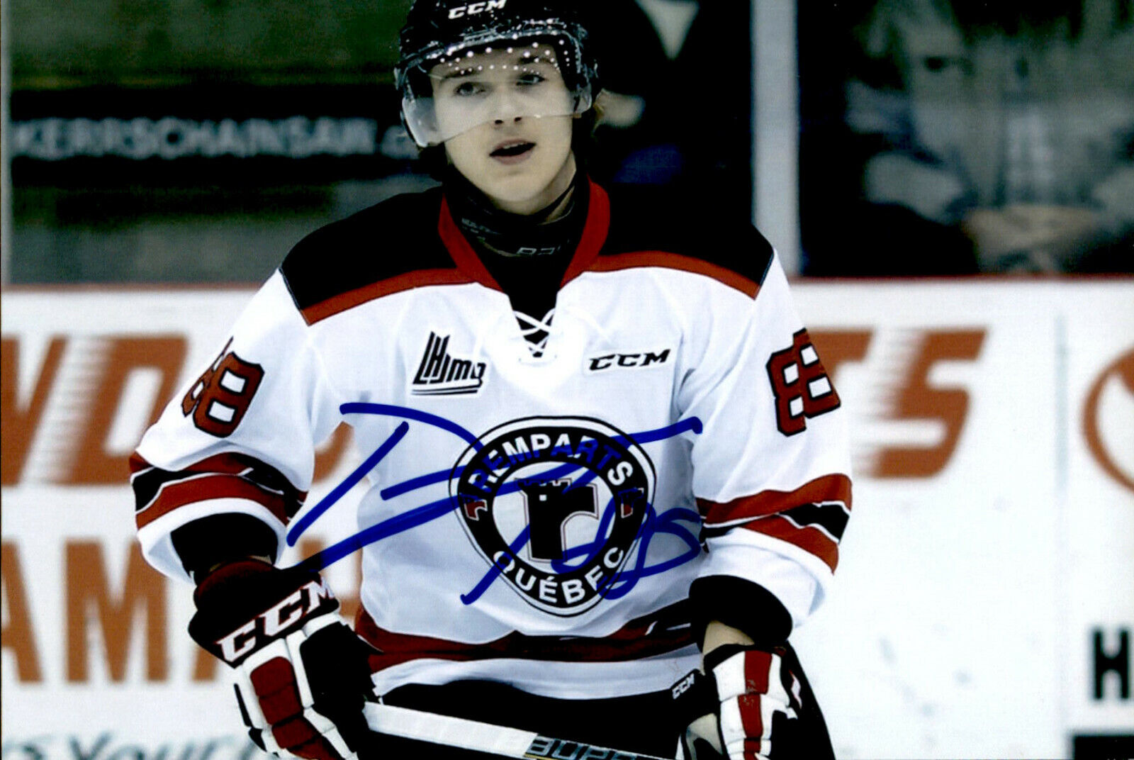 Dmytro Timashov SIGNED 4x6 Photo Poster painting QUEBEC REMPARTS / TORONTO MAPLE LEAFS