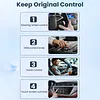 2-in-1 Wireless CarPlay Adapter Plug and Play CarPlay Converter Convert Wired To Wireless Mini USB Dongle for iPhone & Android for CarPlay and Android Auto (Silver)