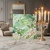 uk.everydayedeals DIY Pearl Painting With Frame - Handmade Self-Adhesive Pearls - Butterfly Vortex(30*30cm)