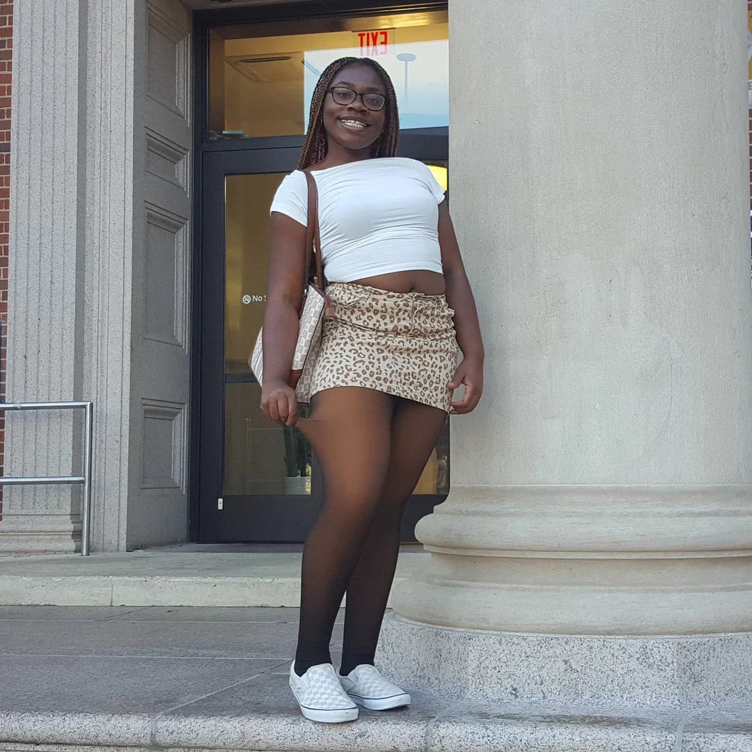 Melanin Fleece Tights &ndash; Sheer Black Effect