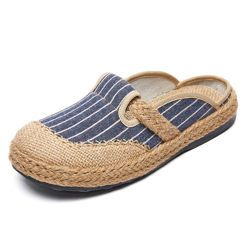 Women's Linen Straw Fashion Personality Casual Shoes