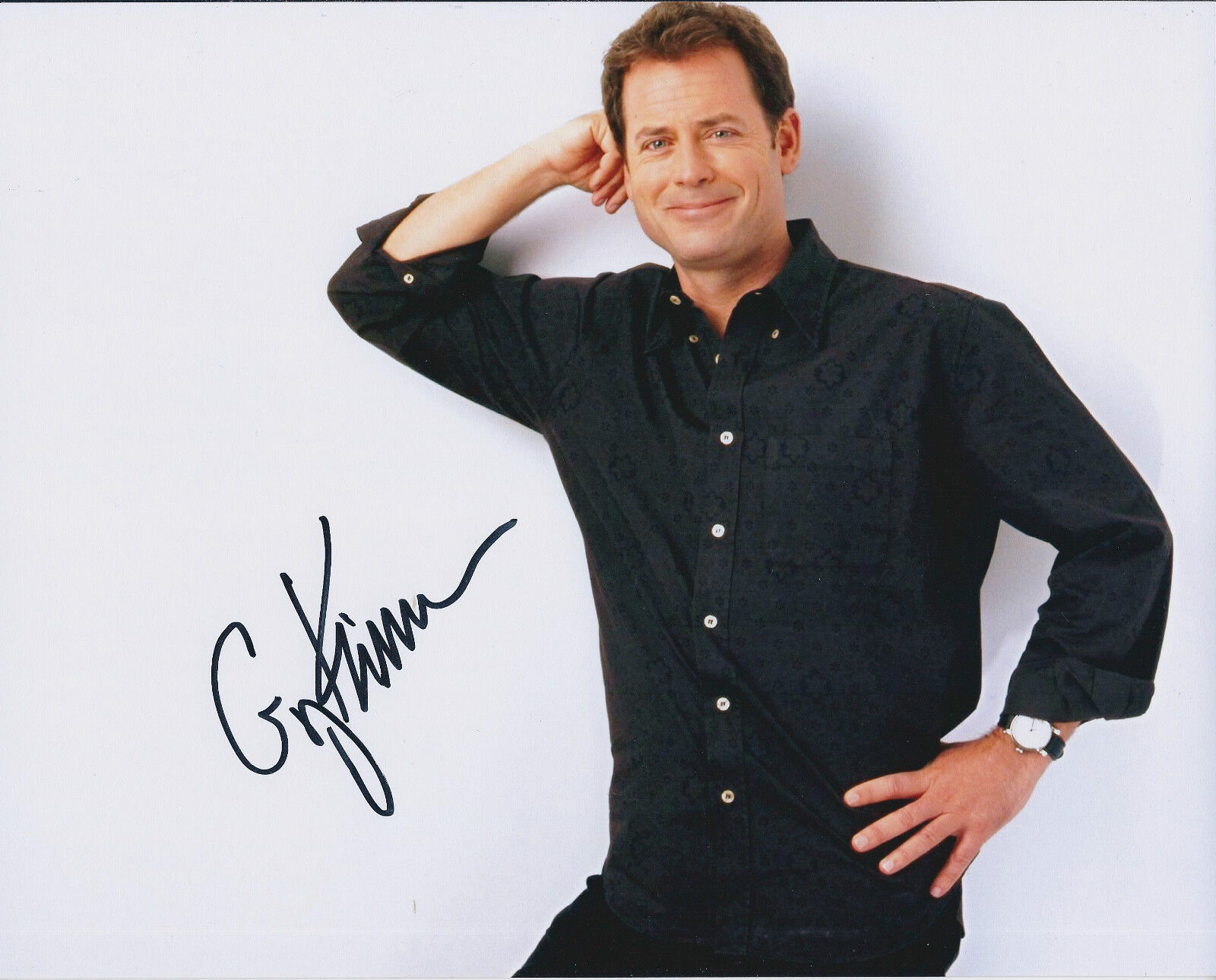 Greg KINNEAR Signed Autograph Photo Poster painting COA AFTAL Modern Family Tad You've Got Mail