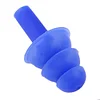 A Pair Silicone Soft Ear Plugs Environmental Anti Noise Snore Waterproof Dust-Proof Earplugs Noise Reduction for Study