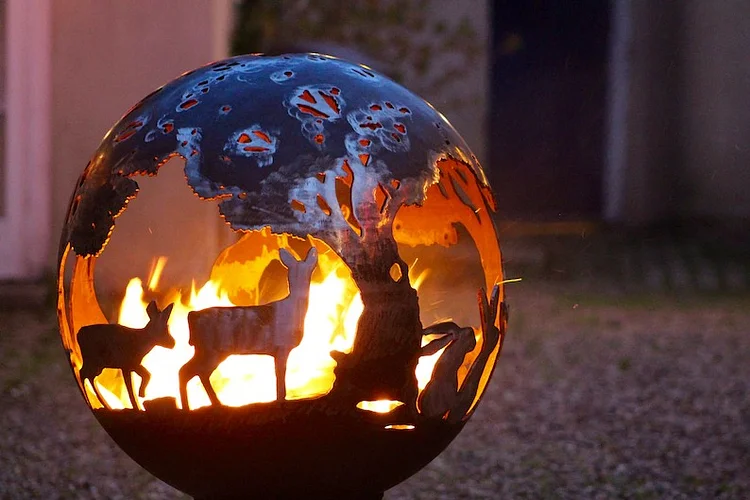 Art Fire Pit Ball