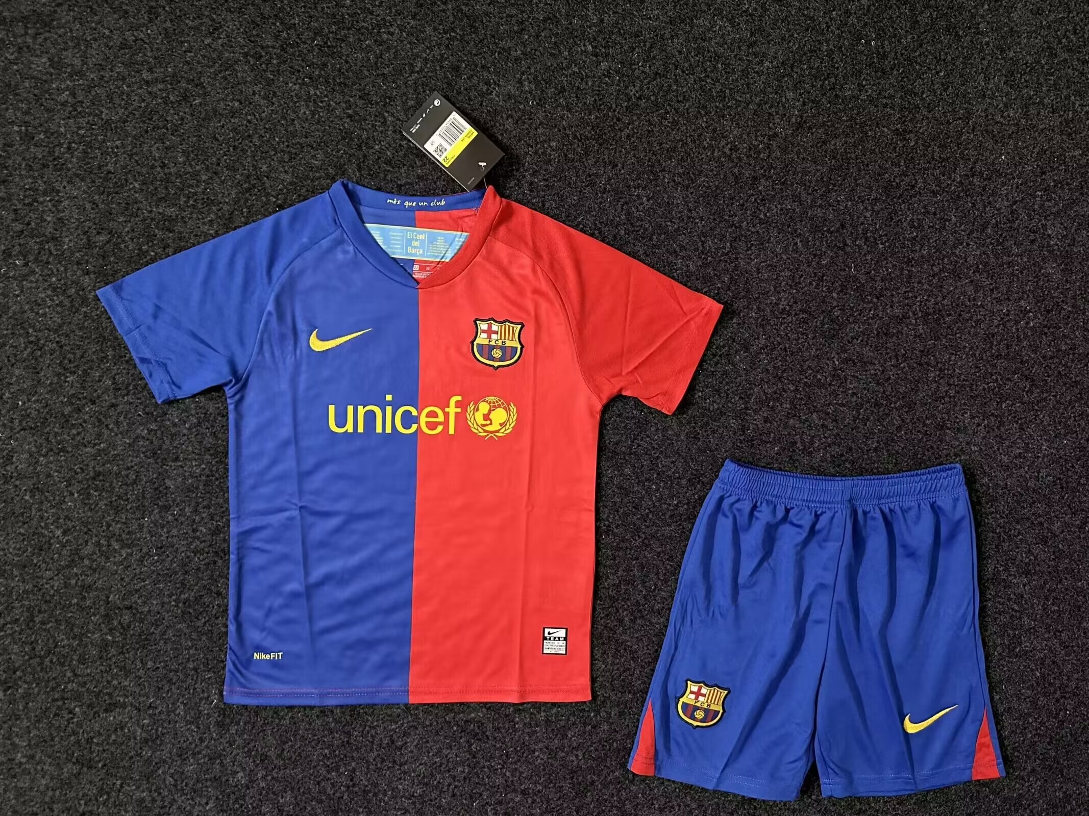 2024-2025 Barcelona Home Kids Kit Football Jersey Thai Quality