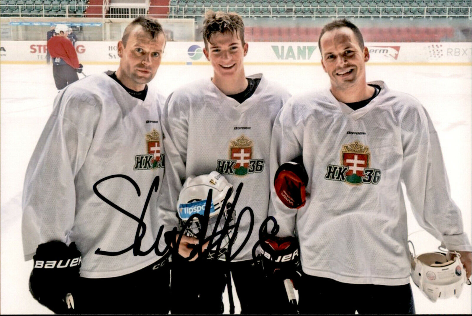 Marian Studenic SIGNED 4x6 Photo Poster painting HAMILTON BULLDOGS SLOVAKIA NEW JERSEY DEVILS #3