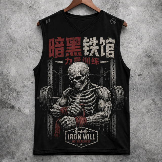 Gym Iron Will Cotton Tank Top