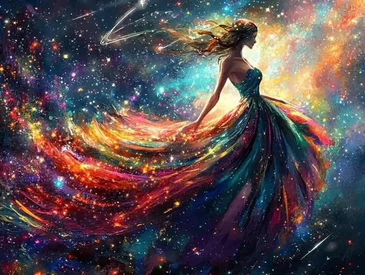 Fantasy Girl (40*30cm) AB Drill Diamond Painting gbfke
